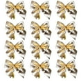 thumbnail image 2 of Event Party Decor Christmas Mini Glossy Bows Christmas Ornament For Christmas Tree Crafts Home Decoration DIY Making (Multiple Colors), 2 of 4