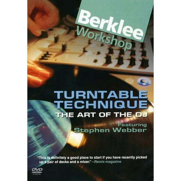 Turntable Technique: The Art of the DJ (DVD), Hal Leonard, Special Interests