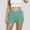 Green, variant on Women's Summer Casual Checkered High Waist Wide Leg Shorts, Comfortable and Stylish Shorts for Daily Wear and Outings, Limited Time Offer Under 10 Dollars