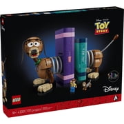 LEGO Disney and Pixar Toy Story Slinky Dog Bookends - Building Set for Adults, Ages 18+ Disney Gifts for Fans - Bedroom, Shelf or Office Decor - 43301