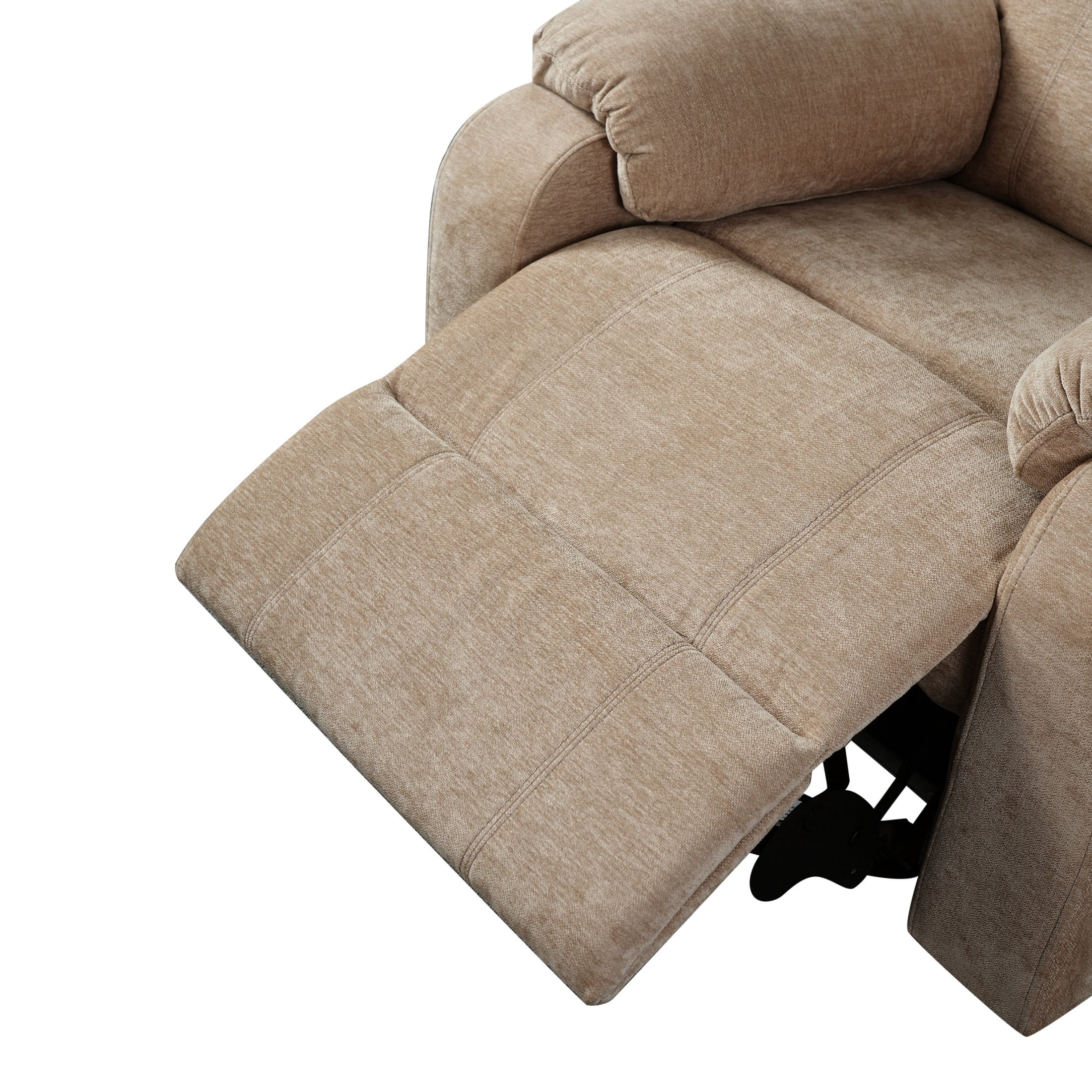 Christopher Knight Home Manual Recliner Chair with 3-Position Adjustable Backrest, Chenille Upholstery, Oatmeal