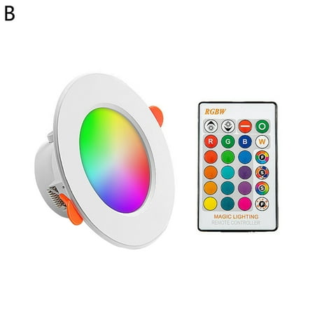 

DoubleYi RGB Downlight Illumination Voice Command Practical Remote Control Bluetooth-compatible LED Downlight