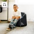thumbnail image 3 of Milano Kid's Smartmax Black Beanbag Chair, 3 of 6