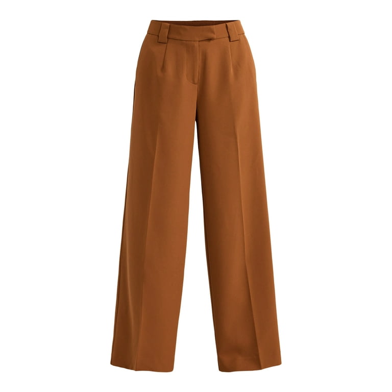 Scoop Women's and Women's Plus Ultimate Crepe Wide Leg Scoop Women's and Women's Plus Ultimate Crepe Wide Leg