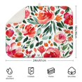 thumbnail image 2 of Microfibre Drying Mat for Kitchen Pioneer Dish Drying Drainer Mat Absorbent Colorful Floral Drying Mat Washing Up for Glass, Plate & Cup 18inch X 24inch, 2 of 5