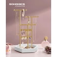 thumbnail image 2 of Soporte para joyas SONGMICS dorado y blanco para anillos UJJS003A01, 2 of 7