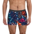 thumbnail image 1 of Fotbe Tropical Flower Calzoncillos Tipo Boxer con Bolsa de Soporte Total para Hombre, X-Temp Fresco, Transpirable y de Secado Rápido-XX-Large, 1 of 5