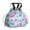 Butterfly and Blue, variant on Butterfly and Monarch Orange Pattern Drawstring Insulated Lunch Bag for Women, Stain-Resistant Large Lunch Tote with Multi-Pockets for Work Office