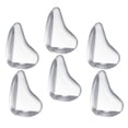 thumbnail image 4 of 5x 6 uds protectores de esquina de silicona protectores de esquina de muebles protectores reutilizables a prueba de polvo protectores para escritorio 5 piezas, 4 of 8