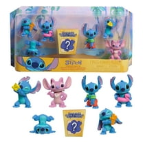 Disney Stitch Collectible Figure Set for Kids Ages 3 and Up, Contains 7 Figures