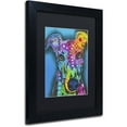 thumbnail image 2 of Trademark Fine Art "What Ya Thinking Bout?" Canvas Art by Dean Russo, Black Matte, Black Frame, 2 of 4