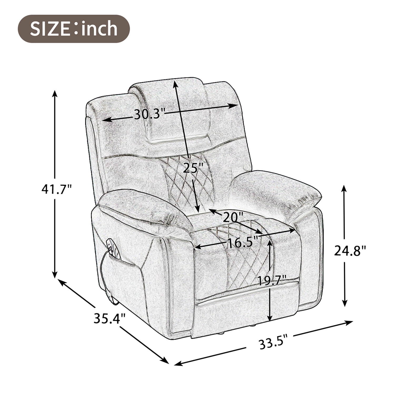 Kepooman Electric Power Lift Chairs Recliner with Heat and Massage, Power Lift Chair for Elderly with Adjustable Massage Function, Brown Kepooman Electric Power Lift Chairs Recliner with Heat and Massage, Power Lift Chair for Elderly with Adjustable Massage Function, Brown