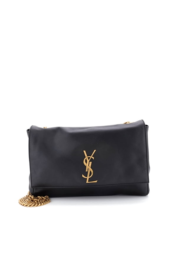 Pre-Owned Classic Monogram Reversible Shoulder Bag Suede and Leather Medium By Rebag