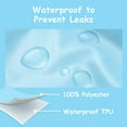 thumbnail image 4 of Littleforbig Washable Adjustable Reusable Waterproof Primary Comfort Cloth Adult Diaper Wrap Cover One Size Blue, 4 of 8