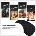 thumbnail image 4 of BESTYASH 1Pack Guitar Guard Plate Acoustic PVC Black for Guitar Protection, 4 of 7