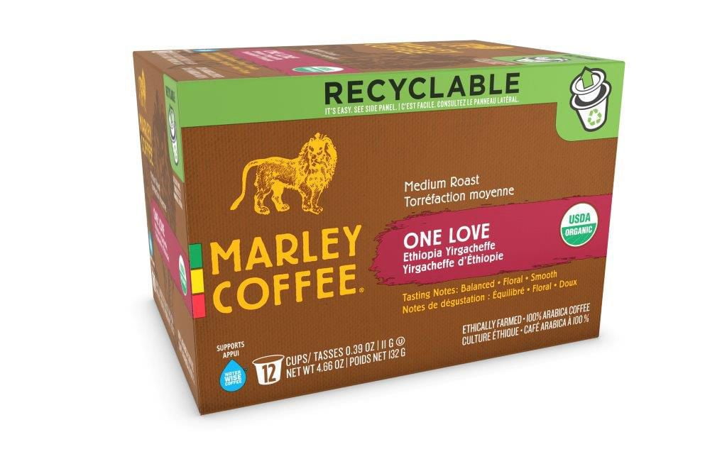 Marley One Love Ethiopia Yirgacheffe Medium Roast Coffee