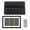 Blue, variant on LED Lighted 6 Gang Rocker Switches Panel With Circuit Protector Overload Safety For Car Boat UTV 12V 24V Systems