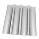 thumbnail image 2 of Molde para baguette perforado antiadherente para hornear pan francés, pan ondulado, molde para hornear, tostadas, cocina, panaderos, moldura, ondas Adepaton 2033902-3, 2 of 9