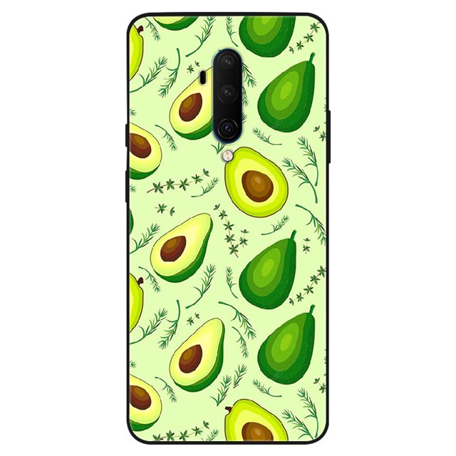 For Oneplus 7 Pro Case Soft Black Silicone Bumper Butterfly Phone Cover for One Plus 7T Pro 7 T Cases Fundas Coque oneplus7T 14 For Oneplus 7