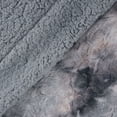 thumbnail image 6 of Unique Bargains Soft Fluffy Shaggy Faux Fur Blanket, Throw, Gray, 6 of 8