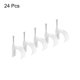 thumbnail image 3 of Uxcell Clips de Cable Redondos Blancos de 30 mm con Clavo de Acero, Paquete de 24, 3 of 5