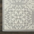 thumbnail image 5 of Nourison Jubilant Floral Ivory/Grey 7'10" x 9'10" Area Rug, (8x10), 5 of 9