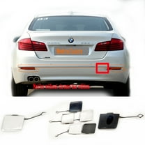 Trimla Rear Tow Cover for 10-16 BMW 5 series F11 Wagon Fit 520ix 525i 528i 530i 550ix 2010 2011 2012 2013 2014 2015 2016 bumper Towing Hook Eye Cap 51127254922