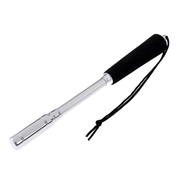 QSTDGVPW Bass Fishing Priest Bat Stainless Steel Head Fish Whacker with Lanyard for Knocking the Struggling Fish