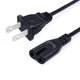 thumbnail image 1 of Cable de alimentación Saireed de 2 clavijas IEC C7 de 8 pies para TCL Roku Samsung LG, 1 of 6