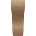thumbnail image 2 of 9"W x 18"D x 27"H Classic Carmel Rough Cedar Woodgrain TimberThane Corbel, Primed Tan, 2 of 6