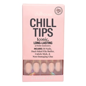 Chillhouse Chill Tips Press On Nails, Square Medium
