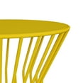 thumbnail image 3 of Novogratz Poolside Collection, Roberta Outdoor Side Table, Yellow, 3 of 10