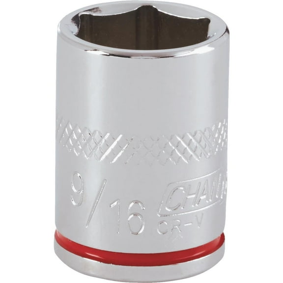Channellock 3/8" Drive 9/16" 6-Point Shallow Standard Socket