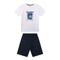 thumbnail image 1 of Sanetta Pijama corto para niño - Adolescentes, tiburones, pijama, jersey sencillo, algodón Blanco 140, 1 of 3