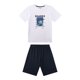 thumbnail image 1 of Sanetta Pijama corto para niño - Adolescentes, tiburones, pijama, jersey sencillo, algodón Blanco 188, 1 of 3