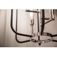 thumbnail image 2 of Hudson Valley Lighting 8316 Angler 6 Light 20" Wide Taper Candle Chandelier - Nickel, 2 of 3