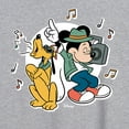 thumbnail image 3 of Disney - Mickey & Friends - Pluto Sings while Mickey Dances - Women's Oversized T-Shirt, 3 of 5