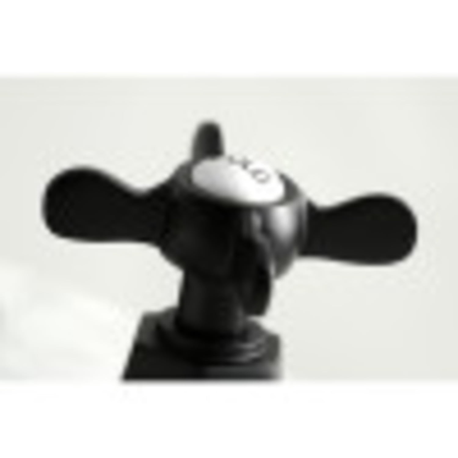 Kingston Brass KS4460BEX Essex 8" Widespread Bathroom Faucet, Matte Black