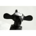 thumbnail image 4 of Kingston Brass KS4460BEX Essex 8" Widespread Bathroom Faucet, Matte Black, 4 of 5