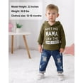 thumbnail image 4 of WESIDOM Toddler Boy Clothes,Long Sleeve Printing Hoodie+Jeans Pants Toddlers Boys Outfits Set 1-6Y Kids Clothing, 4 of 12