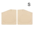 thumbnail image 3 of 1 Par Almohadillas Metatarsianas Mangas Cojín para Mujeres (beige S), 3 of 4