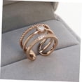 thumbnail image 3 of UPOUART Anillo Ajustable Para Mujer Con En Para Fiesta Y Reuniones, 3 of 8