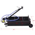 thumbnail image 4 of WIILAYOK 20-Gallon Oil Drain Pan with Electric Pump,Low-Profile Oil Pans with T-Handle for Changing Oil, 4 of 7