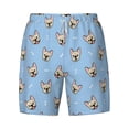 thumbnail image 5 of Rocae Cute French Bulldog for Men's Swim Trunks Quick Dry With Two Side Pockets and One Lined Patch Pocket3X-Large, 5 of 9