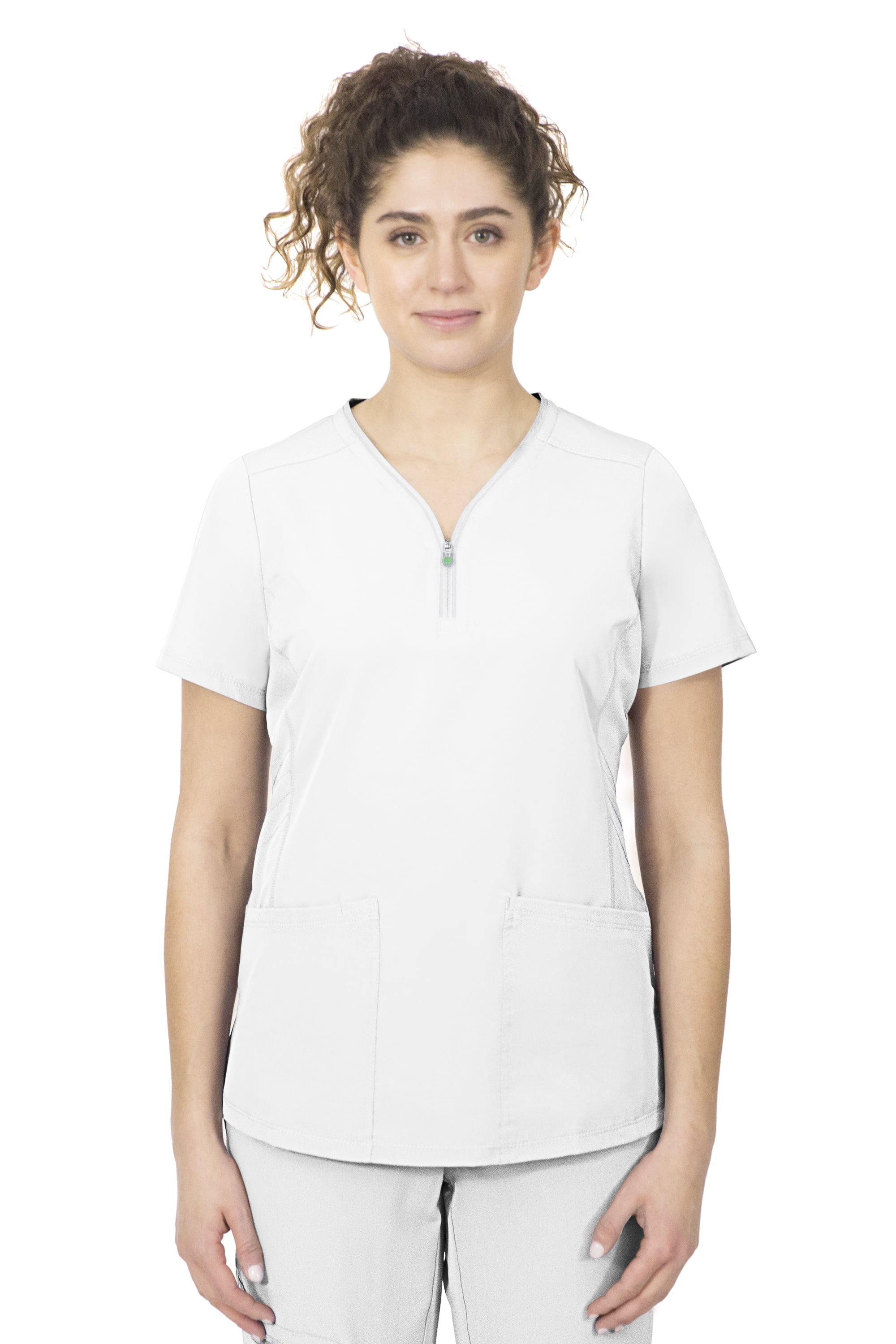 HH360 by Healing Hands "Sonia" Y-Neck Performance Scrub Top 