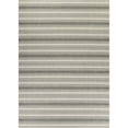 thumbnail image 2 of Couristan 2.25' x 11.75' Striped Geometric Indoor Outdoor Area Throw Rug Runner - Blue and Ivory, 2 of 4