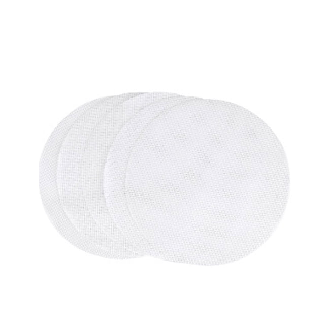 5 piezas de cocina antiadherente de silicona hojas de deshidratador para de frutas / silicona malla de vapor / almohadilla reutilizable, hojas de deshidratador de alimentos 28cm Baoblaze Malla Redonda de Vapor de Silicona
