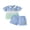Blue, variant on BemeyourBBs 2Pcs Toddler Baby Boy Golf Outfits Infant Baby Boy Summer Clothes Short Sleeve Golf Embroidery Button Down Shirt Shorts Set Toddler Baby Boy Summer Outfit