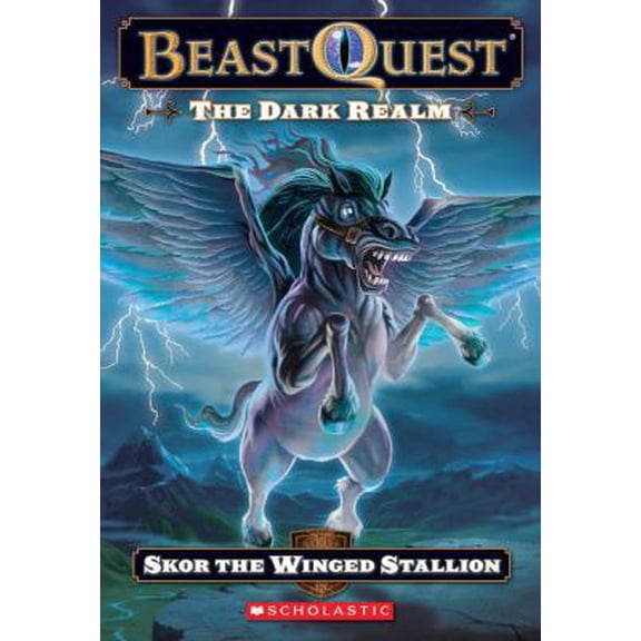 Pre-Owned Beast Quest #14: The Dark Realm: Skor The Winged Stallion (Paperback) 0545200326 9780545200325