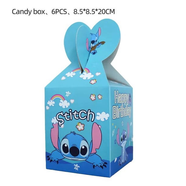 Disney-Juego de vajilla desechable de Lilo & Stitch para fiesta de niño, vasos y platos, suministros para Baby Shower